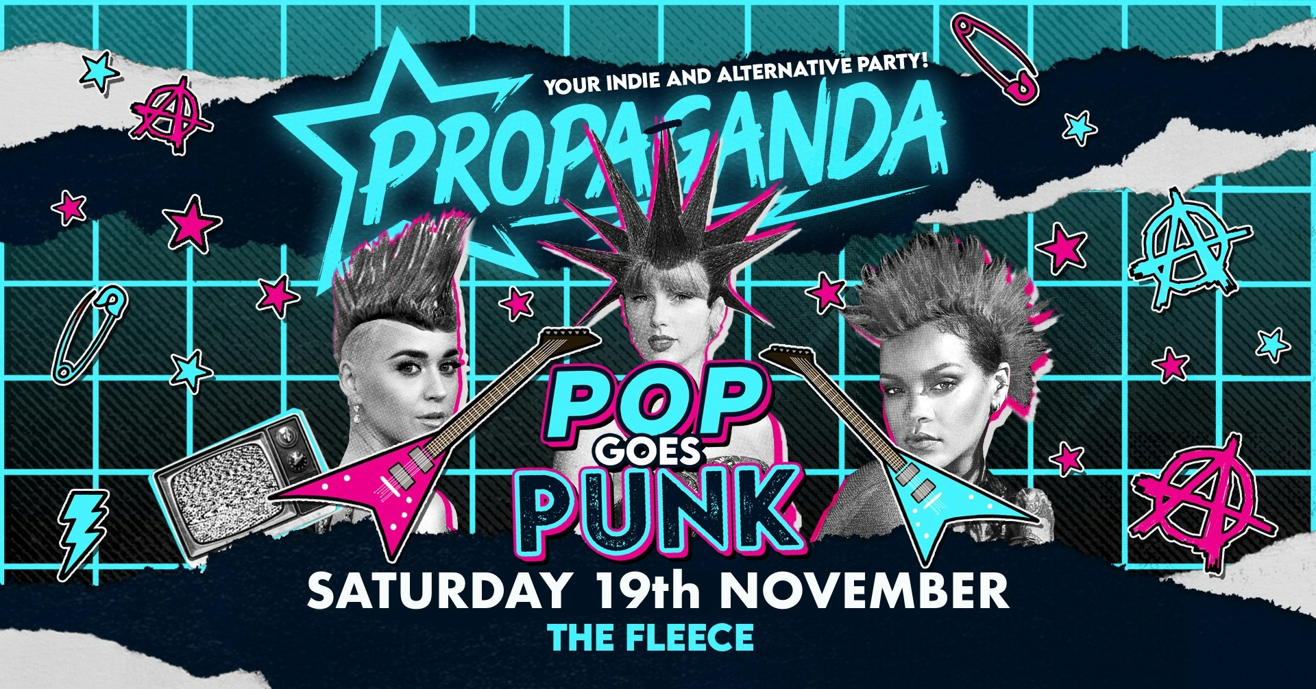 Propaganda Bristol – Pop Goes Punk Party!