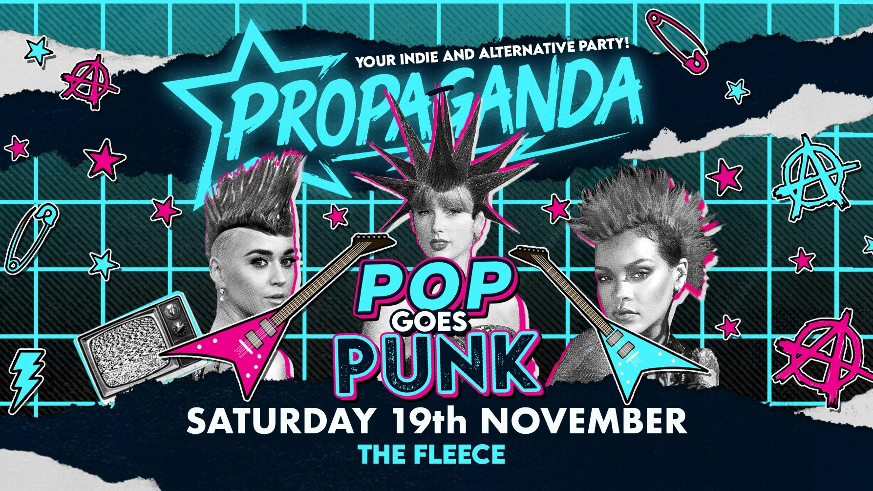 Propaganda Bristol – Pop Goes Punk Party!