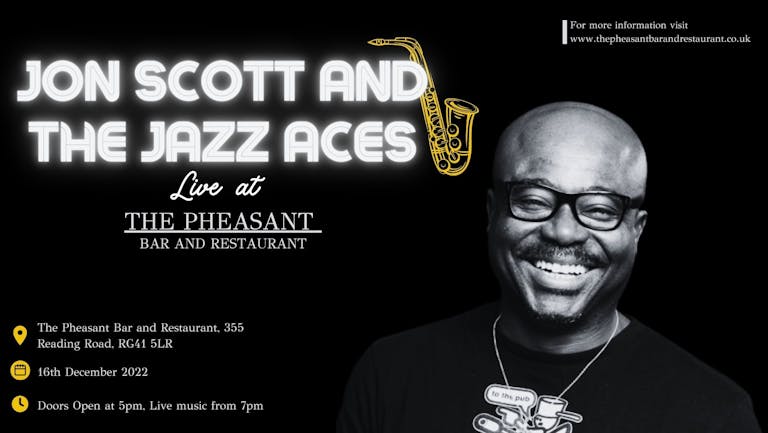 Jon Scott and The Jazz Aces Live @ The Pheasant