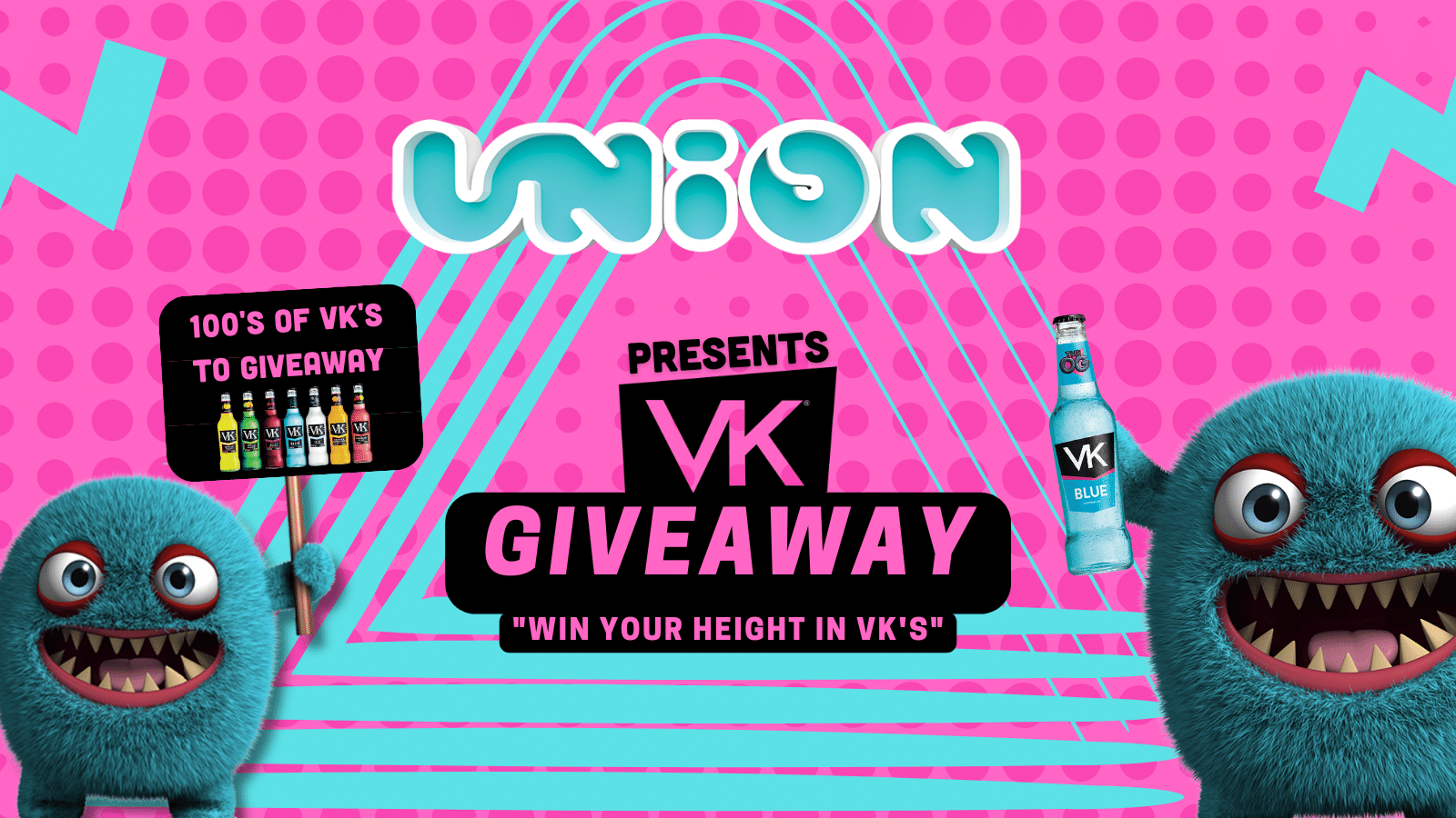 UNION TUESDAY’S PRESENTS THE VK GIVEAWAY