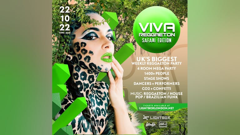 Viva Reggaeton/Viva House / Viva Pop 22nd October