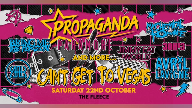 TONIGHT! Propaganda Bristol - Can't Get To Vegas Party!