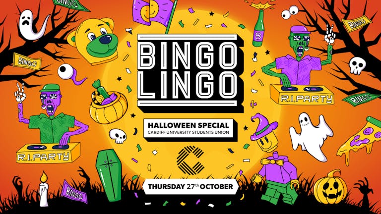 BINGO LINGO - Cardiff SU - Halloween Special - Final 50 Tickets