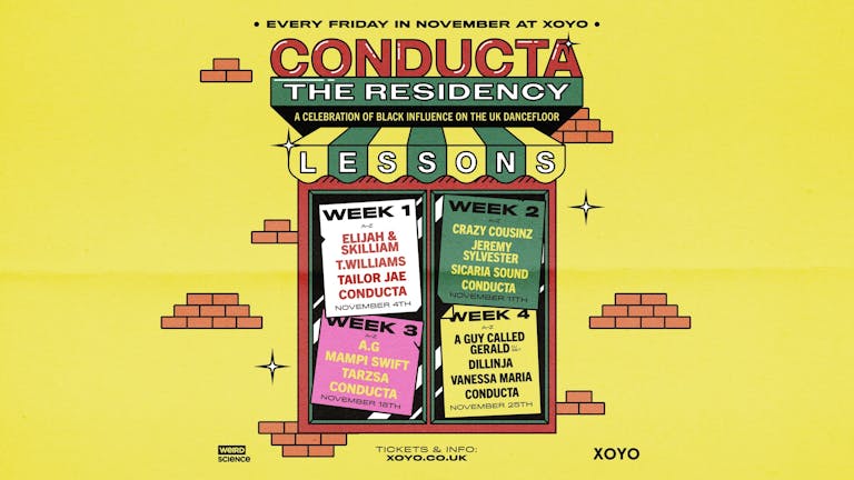 Conducta : The Residency (Week 1)