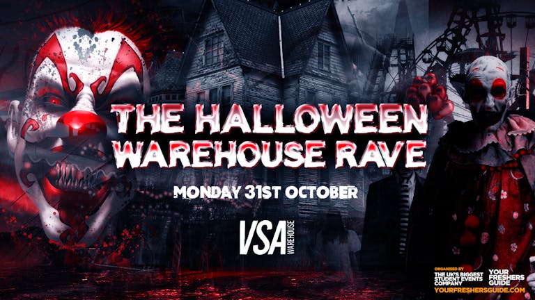 The Halloween Warehouse Rave | Cardiff Halloween 2022 - 90% SOLD OUT⚠️