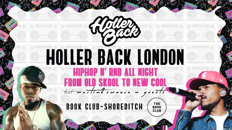 Holler Back - Old School to New Cool Hip Hop Party @ The Book Club!