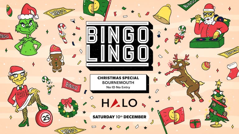 BINGO LINGO - Bournemouth - Dec 10th - Christmas Special - 3 - 6:30pm