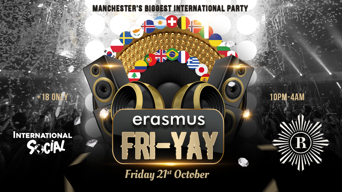 Erasmus FRI-YAY! – Manchester