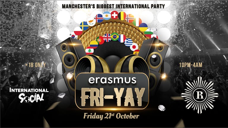 Erasmus FRI-YAY! - Manchester