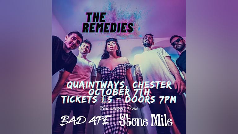 The Remedies @ Quaintways Live, Chester