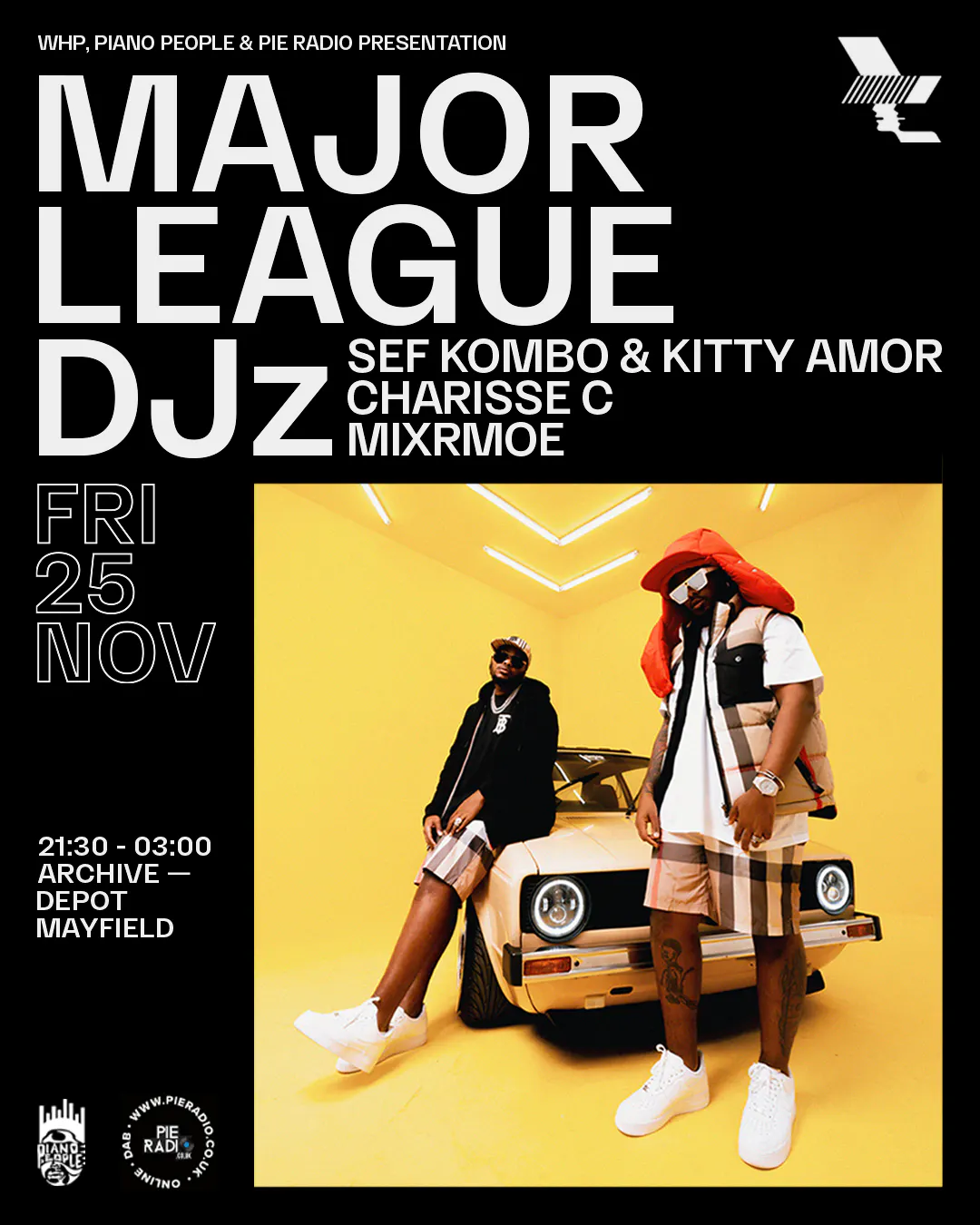 MAJOR LEAGUE DJz at The Warehouse Project, Manchester on 25th Nov 2022 ...
