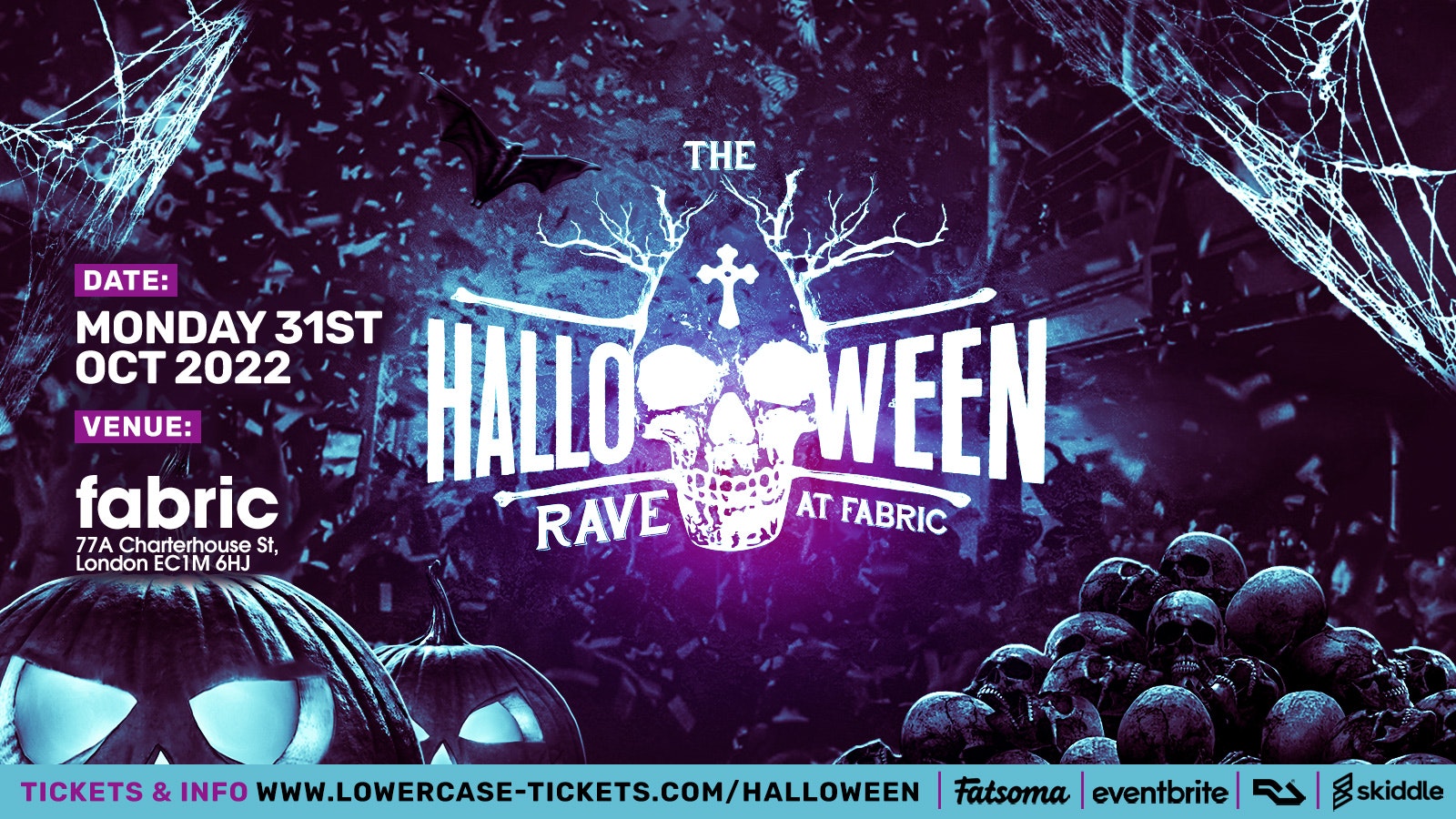 The Halloween Rave at Fabric! Halloween 2022