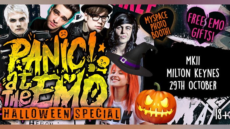 Panic At The Emo: Halloween Special Clubnight at MK11, Milton Keynes