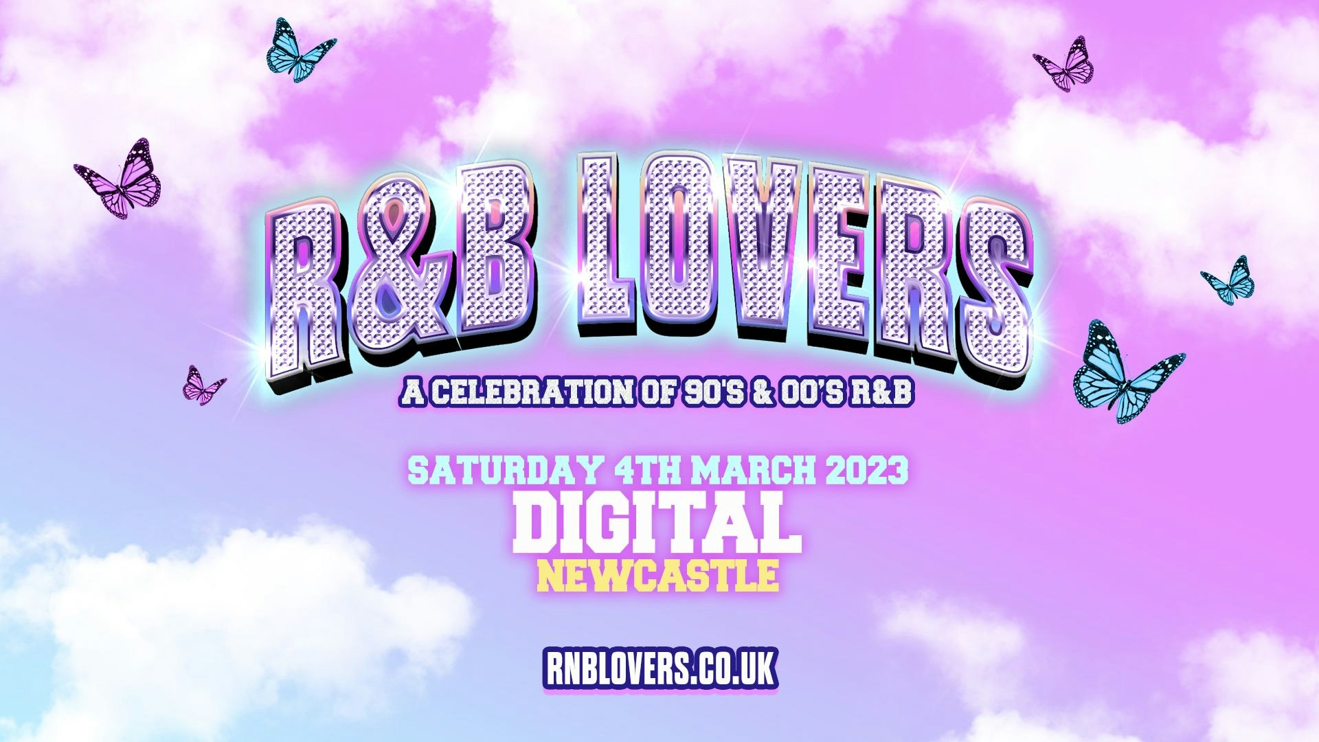 R&B Lovers – Saturday 4th March – Digital Newcastle [95% SOLD OUT]