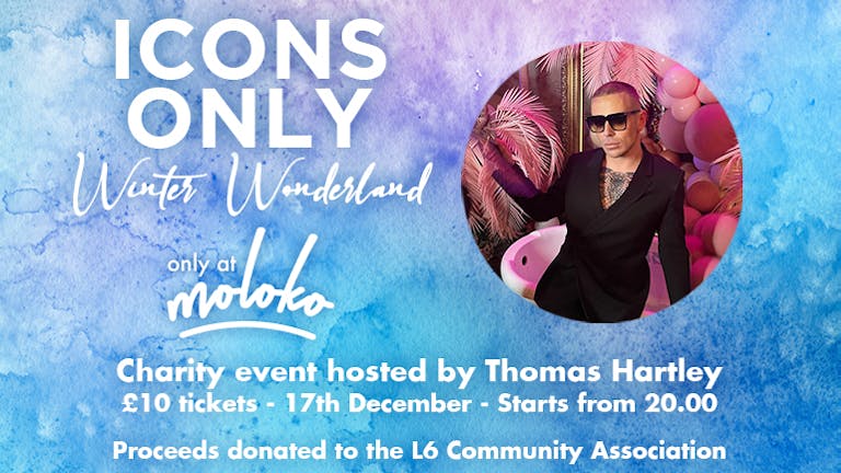 Icons only winter wonderland charity event by Thomas Hartley 