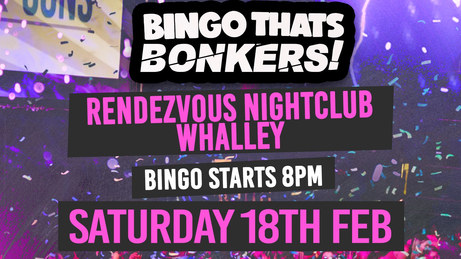 Bingo That’s Bonkers Rio’s Whalley