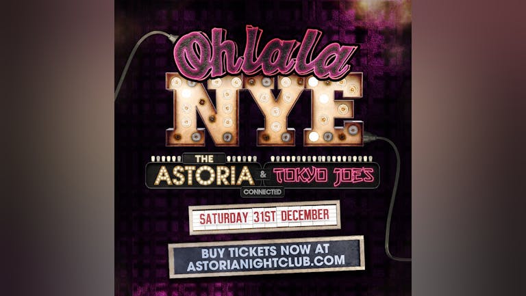Portsmouths New Years Eve party at The Astoria and Tokyo Joes