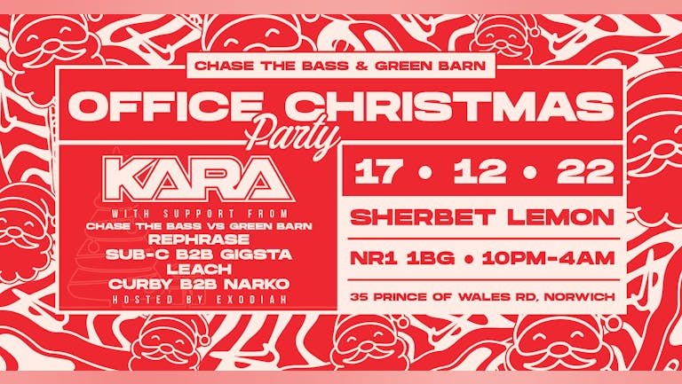 Chase The Bass: OFFICE CHRISTMAS PARTY W/ KARA