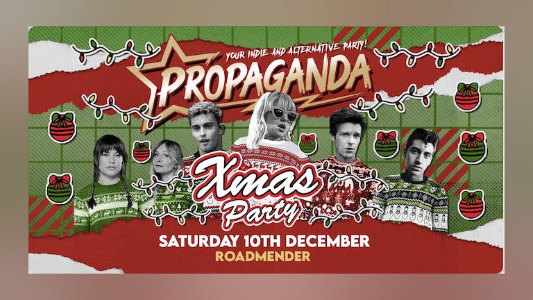 Propaganda Northampton - Xmas Party at Roadmender!