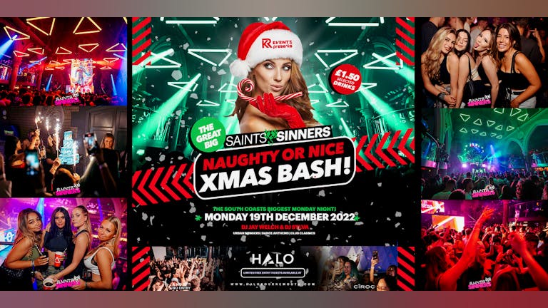 Saints & Sinners: Naughty or Nice Party! 🔊😈