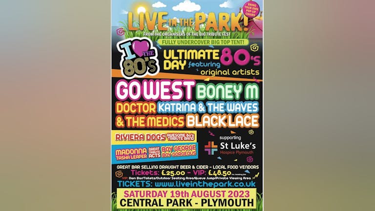 The Ultimate 80s Day out! Central Park Plymouth