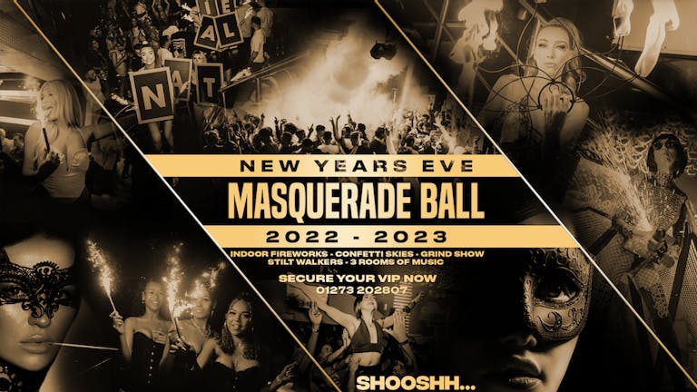 New Years EVE at Shooshh | Masquerade Ball 2022/23