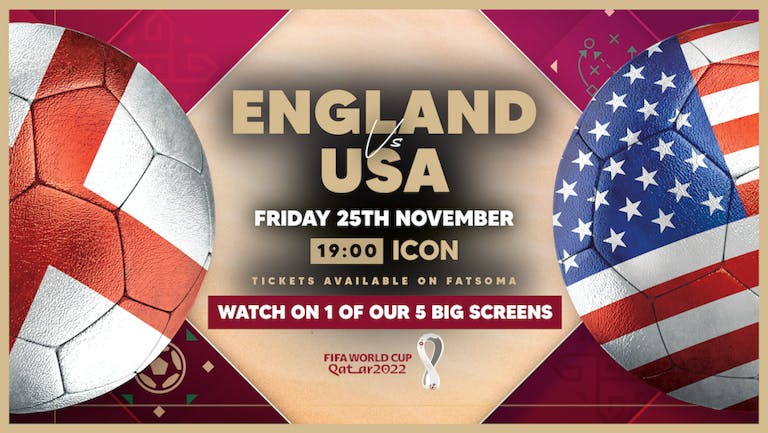 ICON WORLD CUP - England vs USA - 25th November