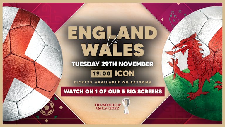ICON WORLD CUP - Wales vs England - 29th November