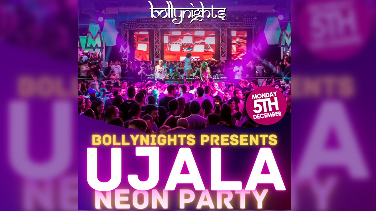 UJALA NEON PARTY Birmingham – Monday 5th December