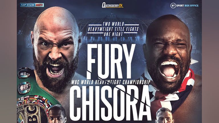 Tyson Fury Vs Derek Chisora December 3rd