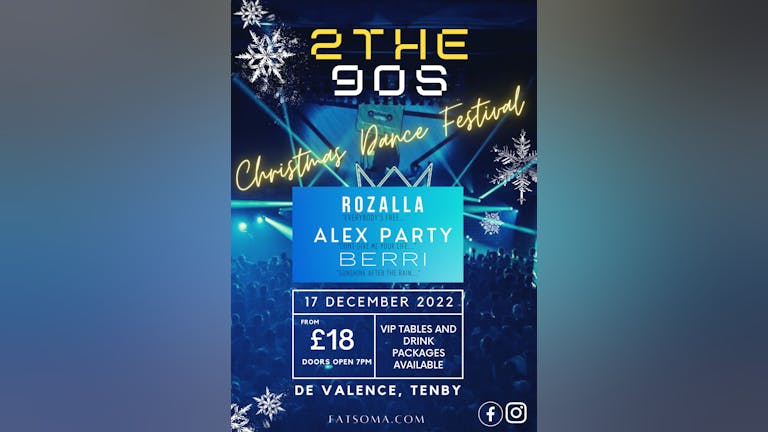 2 the 90’s Christmas special - First release tickets now on sale!