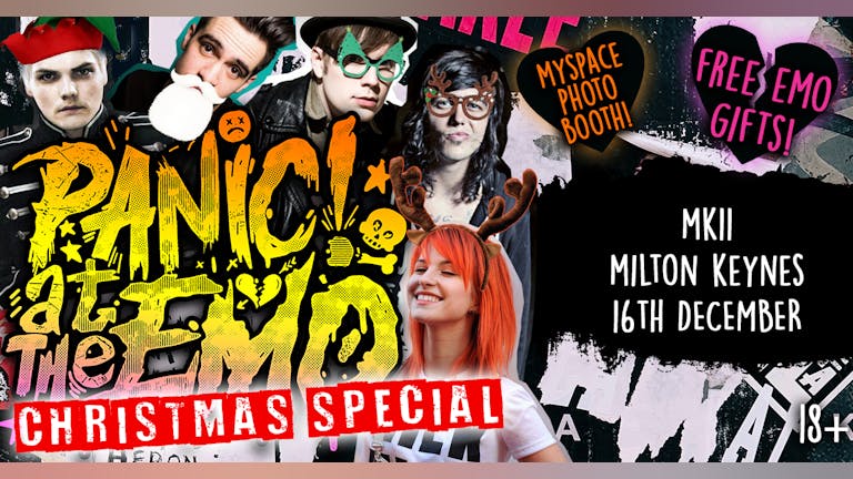 Panic At The Emo: Christmas Special Clubnight at MK11, Milton Keynes