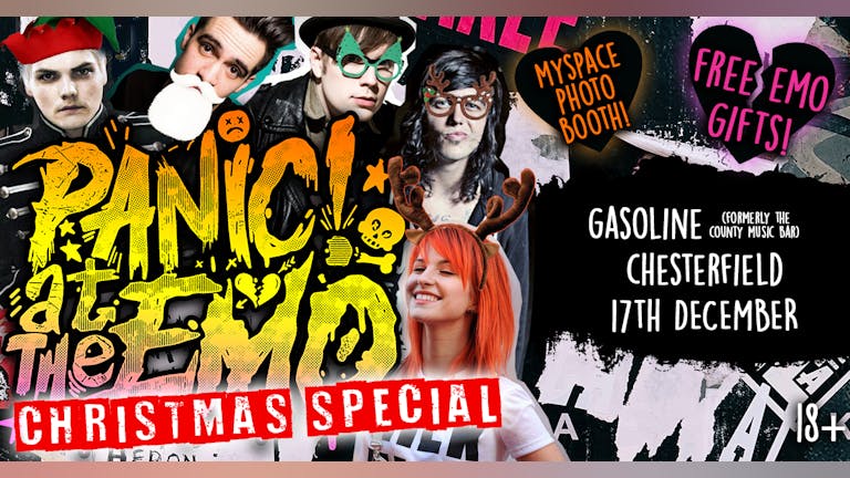 Panic At The Emo: Christmas Special Clubnight at Gasoline (formerly The County Music Bar), Chesterfield