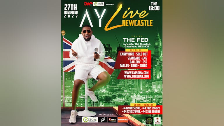 AY LIVE IN NEWCASTLE 2022
