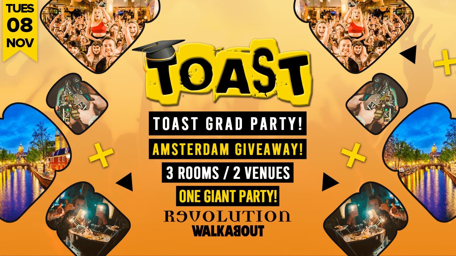 Toast • Amsterdam Giveaway • Revolution & Walkabout