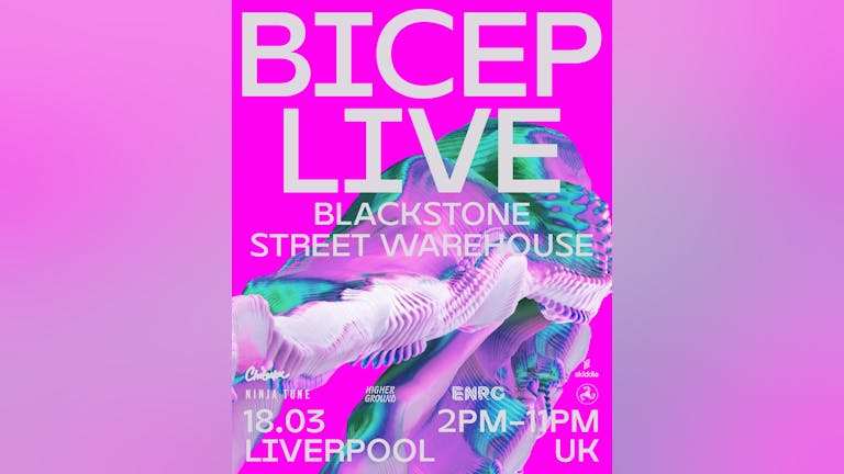 ENRG x Chibuku presents BICEP LIVE - Blackstone Street Warehouse, Liverpool