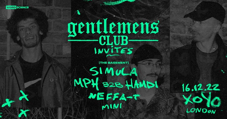 Gentlemens Club Invites