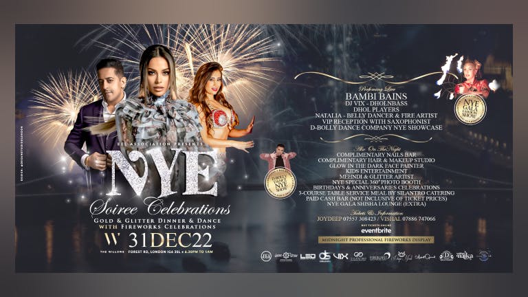 Sold out!! - NYE  Soiree - Celebrations