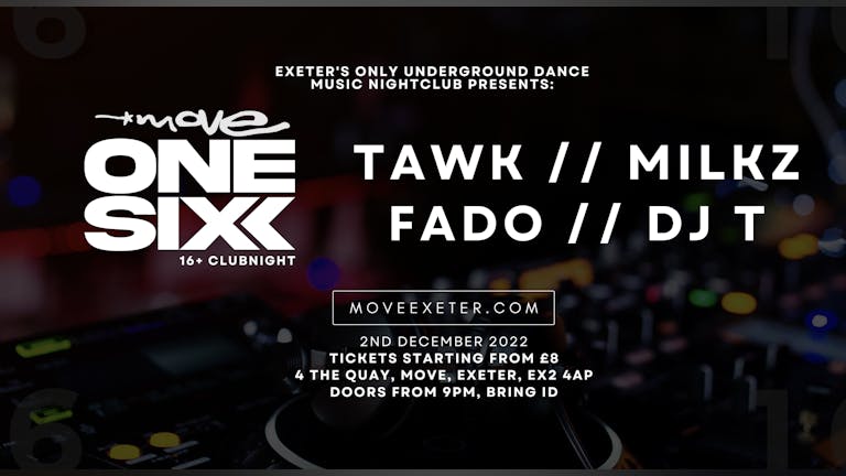 Move one six  EXETER 16+