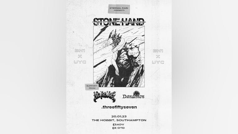STONE HAND + SUPPORT @ THE HOBBIT