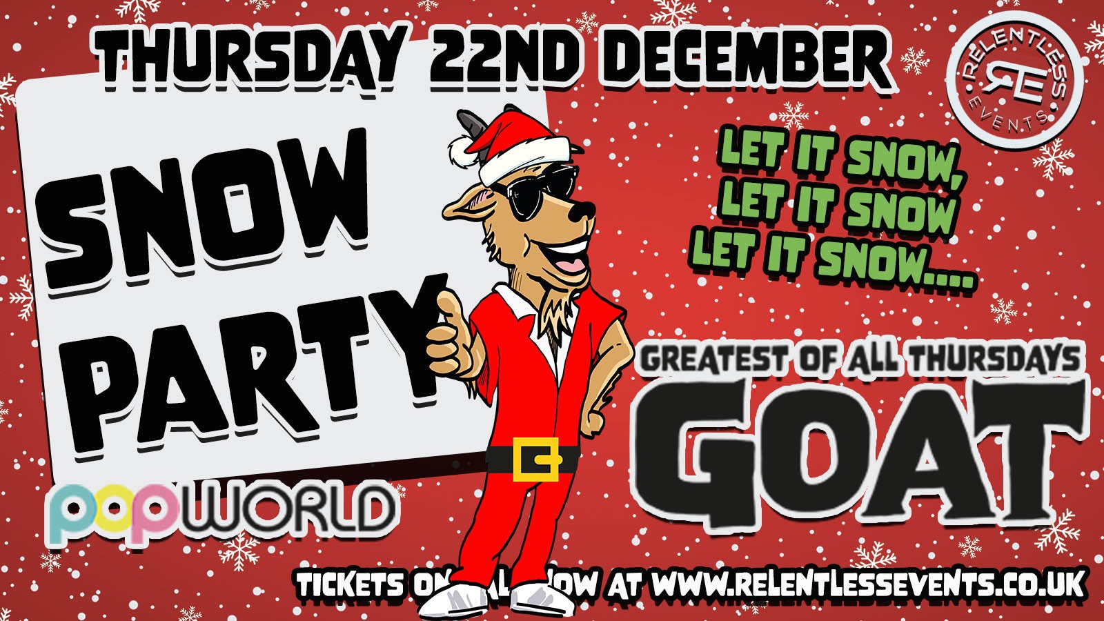 GOAT ‘SNOW PARTY’ at Popworld Birmingham