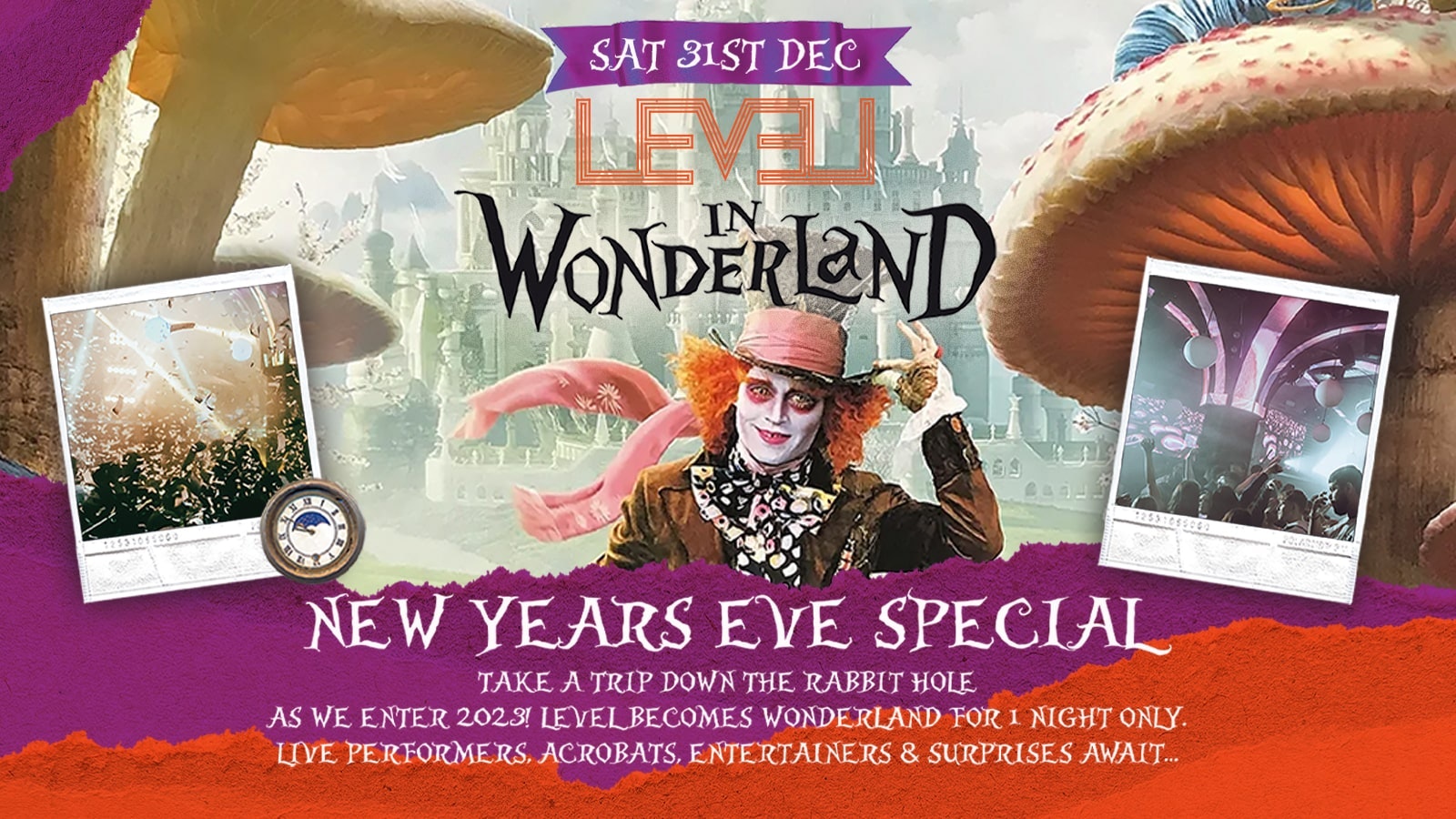 LEVEL In Wonderland : New Years Eve Special
