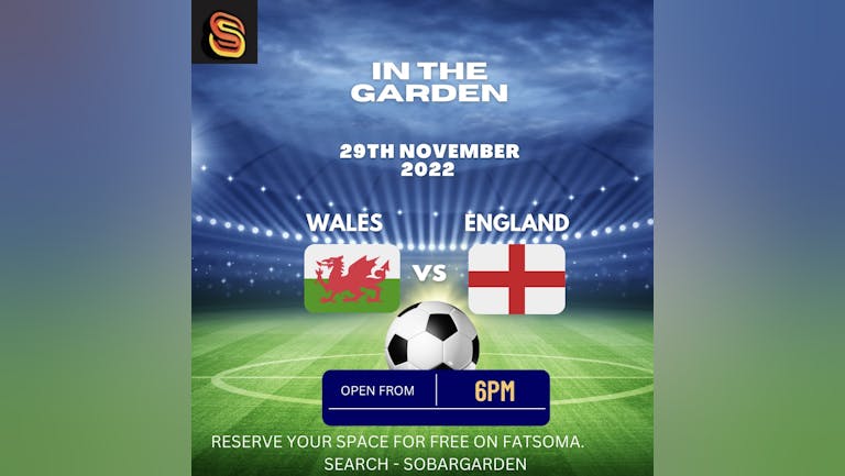 WORLD CUP  - WALES vs ENGLAND - FREE TICKETS