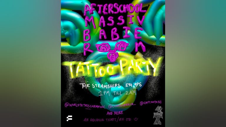 TATTOO PARTY 👍🏼🕷🚨🎱🍯