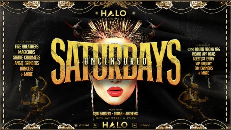 Halo Saturdays : UNCENSORED Saturdays  🔥