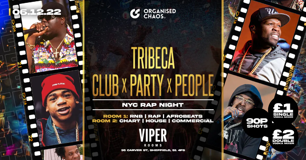 Tribeca Club x Party x People | NY RAP NIGHT | 90p Drinks at The Viper ...