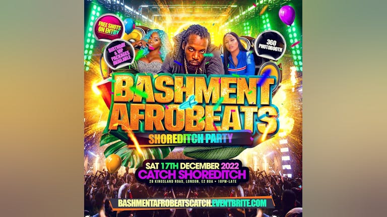Bashment & Afrobeats - Shoreditch Party