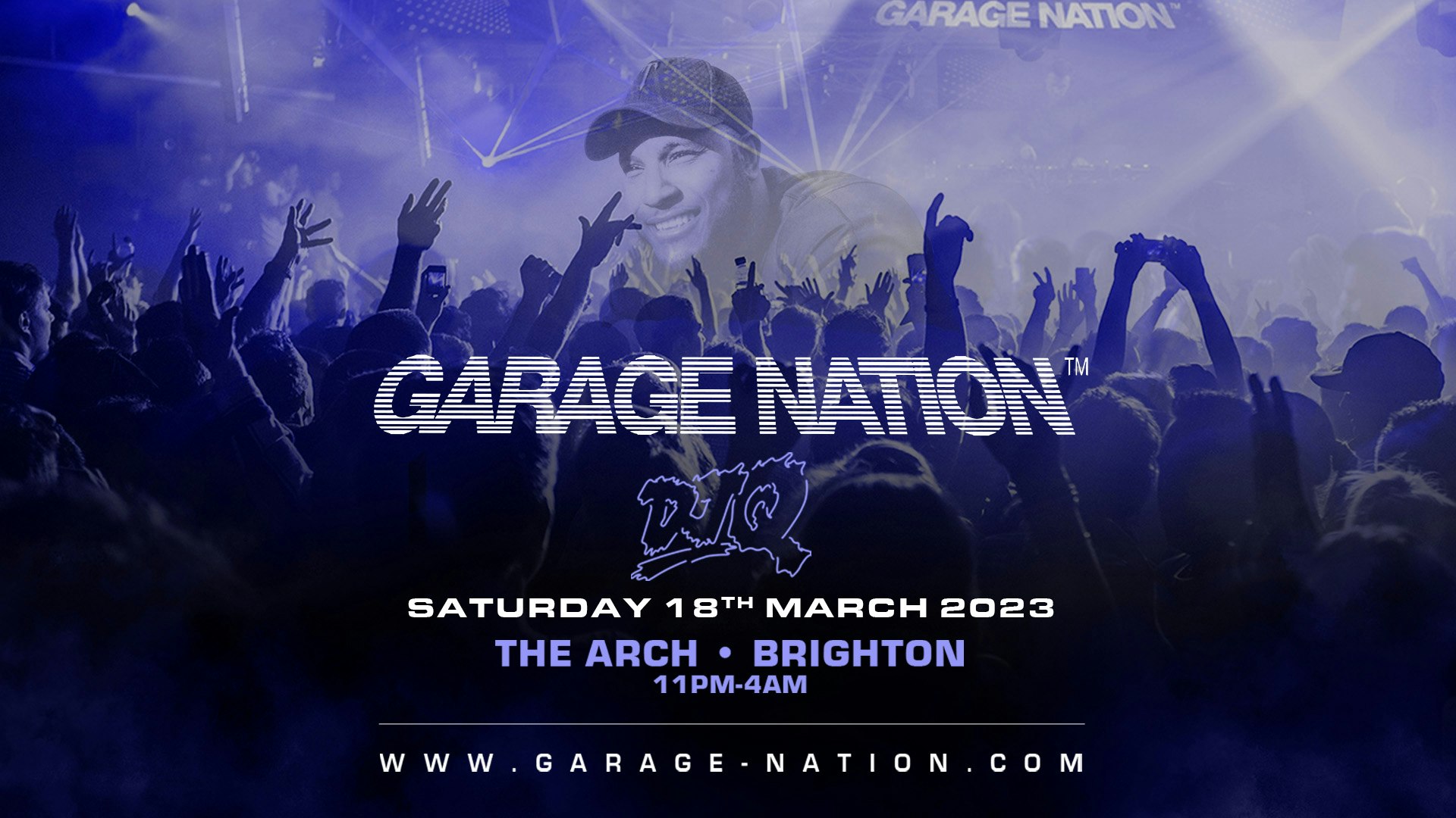Garage Nation Brighton presents DJ Q – 18.03.23