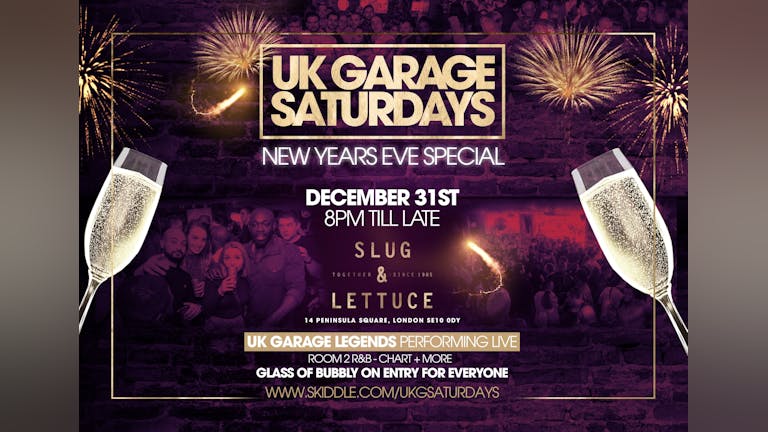 UK GARAGE NEW YEARS EVE SPECIAL 