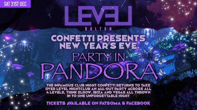 New Year’s Eve 2022 - Confetti presents - Pandora 